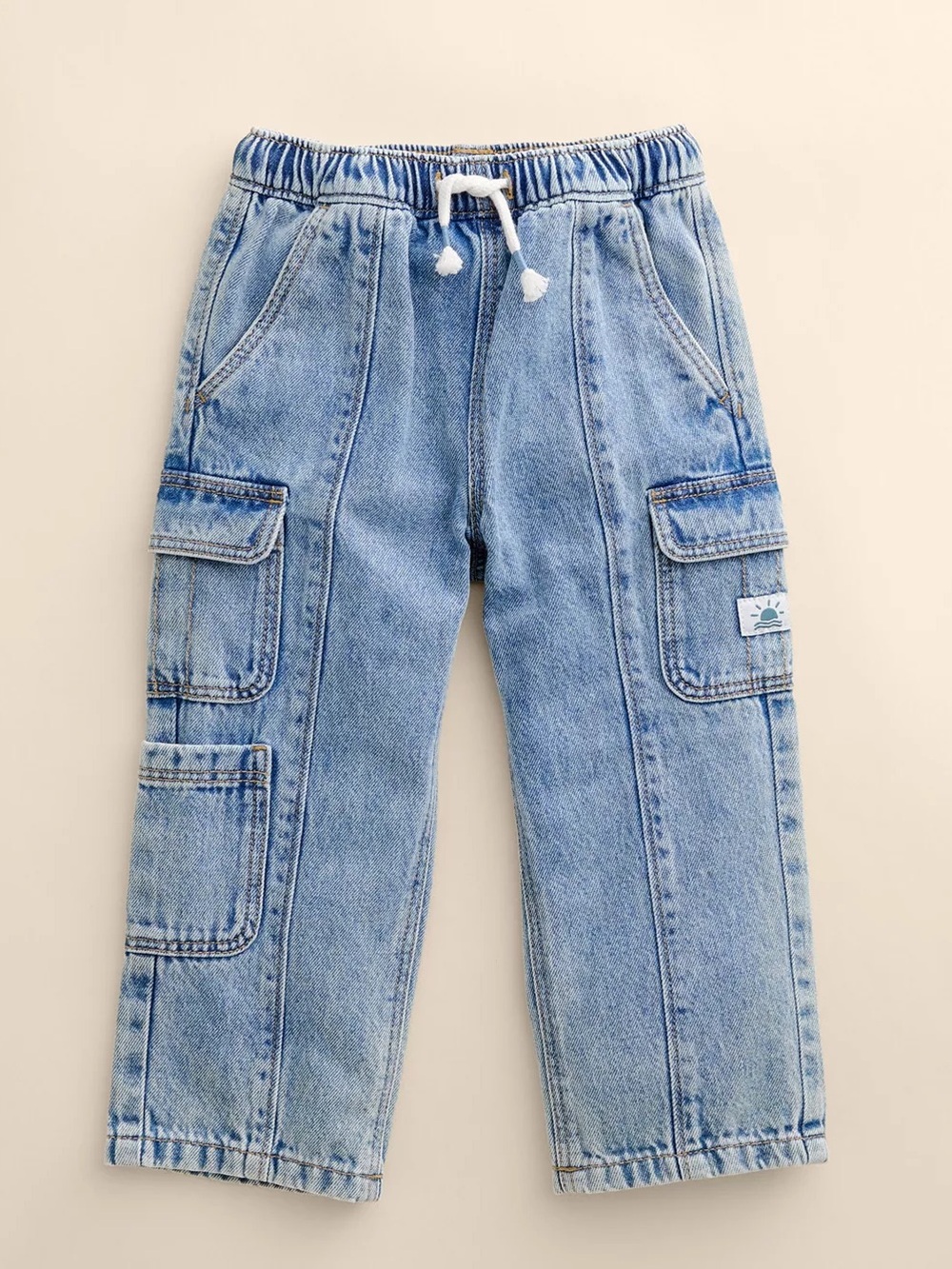 NWOT Toddler Little Co. by Lauren Conrad Organic Relaxed Cargo Pants, 2T